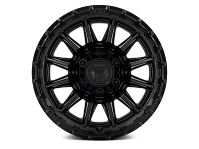 Fuel Wheels Piston Blackout 6-Lug Wheel; 17x9; -12mm Offset (21-25 Bronco, Excluding Raptor)
