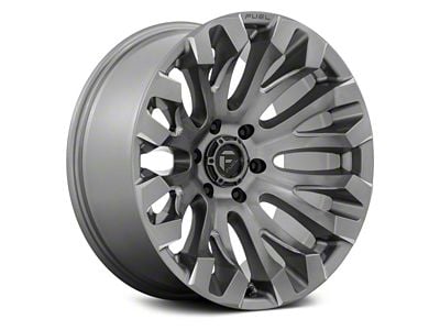 Fuel Wheels Quake Platinum 6-Lug Wheel; 18x9; 1mm Offset (21-25 Bronco, Excluding Raptor)