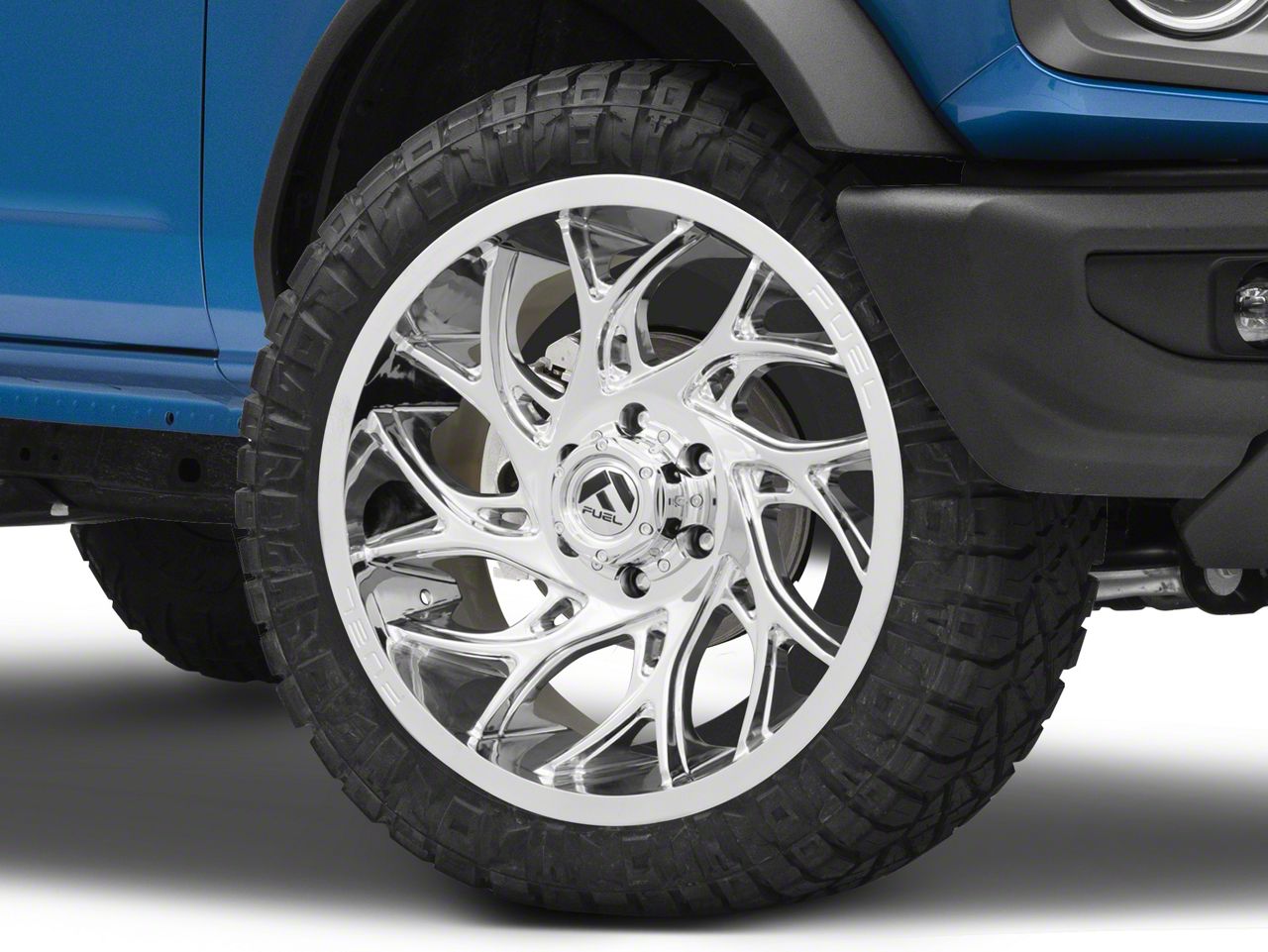 Fuel Wheels Bronco Runner Chrome 6-Lug Wheel; 22x12; -44mm Offset ...