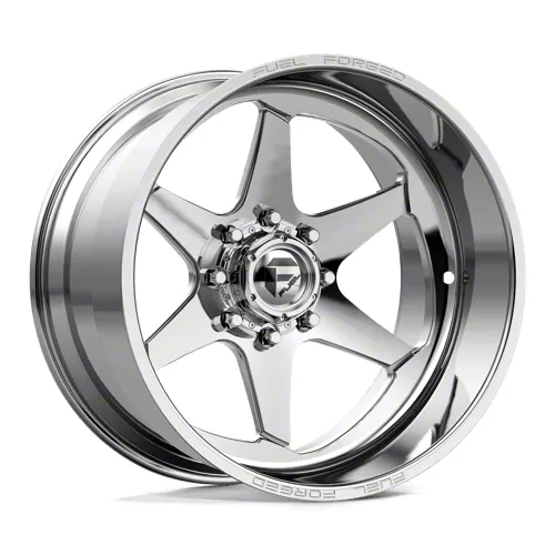 Fuel Wheels Bronco Sift Polished 6-Lug Wheel; Right Directional; 22x10 ...