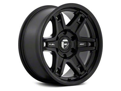 Fuel Wheels Slayer Matte Black 6-Lug Wheel; 17x8.5; 1mm Offset (22-25 Bronco Raptor)