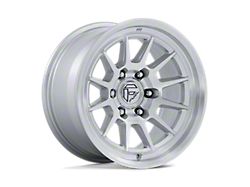 Fuel Wheels Spur Gloss Silver with Machined Face 6-Lug Wheel; 17x9; -12mm Offset (21-26 Bronco, Excluding Raptor)