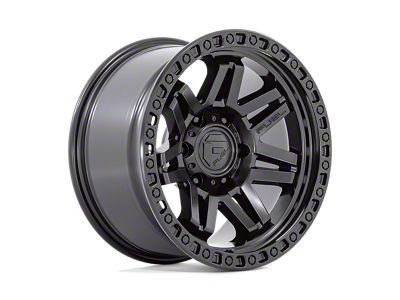 Fuel Wheels Syndicate Blackout 6-Lug Wheel; 17x9; 1mm Offset (22-25 Bronco Raptor)