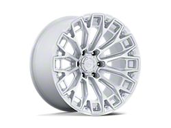 Fuel Wheels Trax Gloss Silver with Machined Face 6-Lug Wheel; 17x9; 20mm Offset (21-25 Bronco, Excluding Raptor)