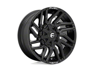 Fuel Wheels Typhoon Gloss Black 6-Lug Wheel; 22x10; -18mm Offset (21-25 Bronco, Excluding Raptor)