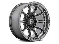 Fuel Wheels Variant Matte Gunmetal 6-Lug Wheel; 17x9; 1mm Offset (21-25 Bronco, Excluding Raptor)