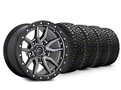 17x9 Fuel Wheels Rebel & 35in NITTO All-Terrain Ridge Grappler A/T Tire Package (20-25 Jeep Gladiator JT)