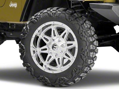 Fuel Wheels Hostage Chrome Wheel; 20x12; -44mm Offset (97-06 Jeep Wrangler TJ)