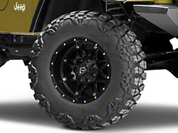 Fuel Wheels Hostage Matte Black Wheel; 17x8.5; 38mm Offset (97-06 Jeep Wrangler TJ)