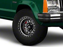 Fuel Wheels Anza Gun Metal Wheel; 15x8; -18mm Offset (84-01 Jeep Cherokee XJ)