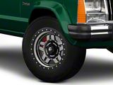 Fuel Wheels Anza Gun Metal Wheel; 17x8.5; -6mm Offset (84-01 Jeep Cherokee XJ)