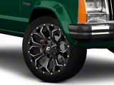 Fuel Wheels Assault Gloss Black Wheel; 20x9; -12mm Offset (84-01 Jeep Cherokee XJ)