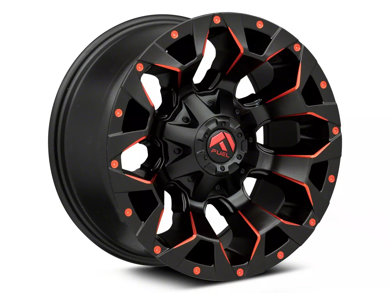 Spec-1 Jeep Cherokee SP-57 Gloss Black and Red Machined