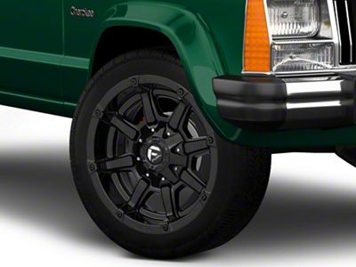 Fuel Wheels Coupler Gloss Black Wheel; 20x9; 1mm Offset (84-01 Jeep Cherokee XJ)