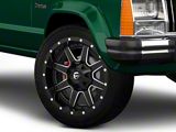 Fuel Wheels Maverick Gloss Black Milled Wheel; 22x12; -44mm Offset (84-01 Jeep Cherokee XJ)