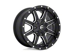 Fuel Wheels Maverick Matte Black Milled Wheel; 20x9; 38mm Offset (14-23 Jeep Cherokee KL)