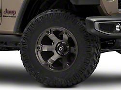 Fuel Wheels Beast Matte Black Double Dark Tint Wheel; 17x9; -12mm Offset (20-26 Jeep Gladiator JT)