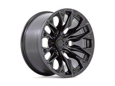 Fuel Wheels Flame Blackout Wheel; 24x12; -44mm Offset (20-25 Jeep Gladiator JT)