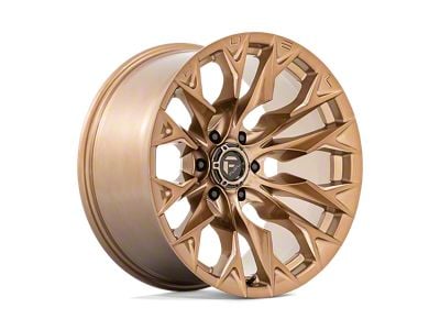 Fuel Wheels Flame Platinum Bronze Wheel; 24x12; -44mm Offset (20-25 Jeep Gladiator JT)