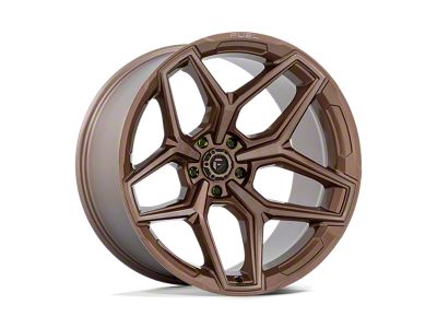 Fuel Wheels Flux Platinum Bronze Wheel; 20x10; -18mm Offset (20-25 Jeep Gladiator JT)