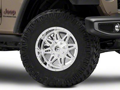 Fuel Wheels Hostage Chrome Wheel; 17x9; 1mm Offset (20-25 Jeep Gladiator JT)