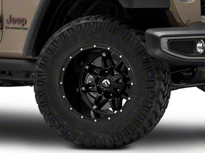 Fuel Wheels Hostage Matte Black Wheel; 18x12; -44mm Offset (20-25 Jeep Gladiator JT)