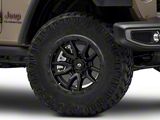 Fuel Wheels Rebel Matte Black Wheel; 18x9; -12mm Offset (20-26 Jeep Gladiator JT)