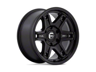 Fuel Wheels Slayer Matte Black Wheel; 17x8.5; 1mm Offset (20-25 Jeep Gladiator JT)