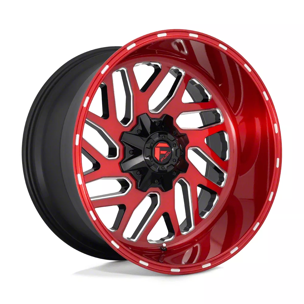 XD Jeep Gladiator Omega Satin Black Machined Lip with Red
