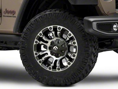 Fuel Wheels Vapor Matte Black Double Dark Tint Wheel; 18x9; 1mm Offset (20-25 Jeep Gladiator JT)