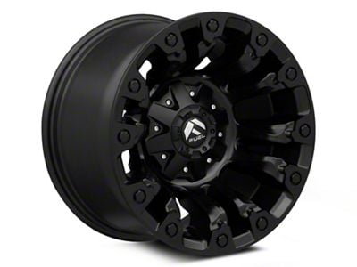 Fuel Wheels Vapor Matte Black Wheel; 17x10; -18mm Offset (20-25 Jeep Gladiator JT)