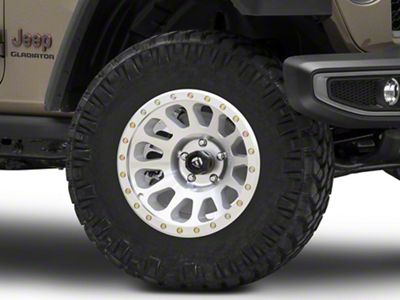 Fuel Wheels Vector Diamond Cut Machined Wheel; 17x9; -12mm Offset (20-25 Jeep Gladiator JT)