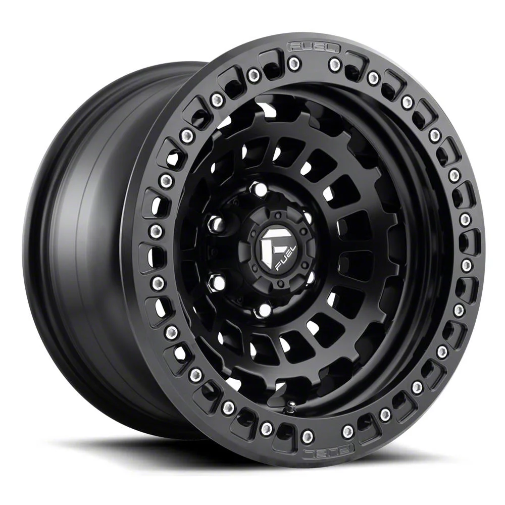 KMC Jeep Gladiator Tank Beadlock Satin Black Wheel; 17x9 KMC Jeep Gladiator Tank Beadlock Satin Black Wheel; 17x9