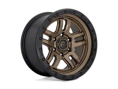 Fuel Wheels Ammo Matte Bronze with Black Bead Ring Wheel; 18x9; 20mm Offset (22-25 Jeep Grand Cherokee WL)