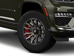 Fuel Wheels Blitz Matte Black Double Dark Tint Wheel; 18x9; 1mm Offset (22-25 Jeep Grand Cherokee WL)