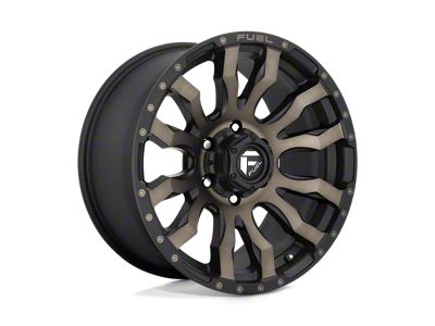 Fuel Wheels Blitz Matte Black Double Dark Tint Wheel; 22x12; -44mm Offset (22-25 Jeep Grand Cherokee WL)
