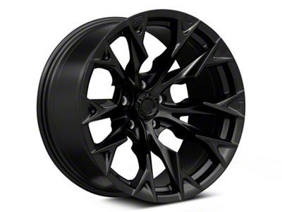 Fuel Wheels Flame Blackout Wheel; 20x10; -18mm Offset (22-25 Jeep Grand Cherokee WL)