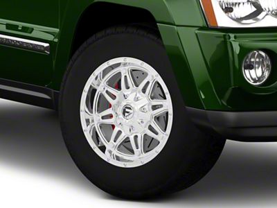 Fuel Wheels Hostage Chrome Wheel; 17x9; 1mm Offset (05-10 Jeep Grand Cherokee WK, Excluding SRT8)