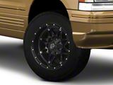 Fuel Wheels Hostage Matte Black Wheel; 17x8.5; 38mm Offset (93-98 Jeep Grand Cherokee ZJ)