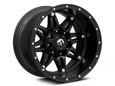 Fuel Wheels Hostage Matte Black Wheel; 18x12; -44mm Offset (22-25 Jeep Grand Cherokee WL)