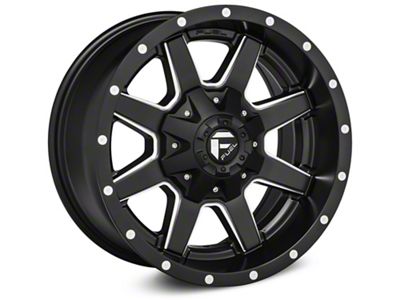 Fuel Wheels Maverick Matte Black Milled Wheel; 18x9; -12mm Offset (22-25 Jeep Grand Cherokee WL)