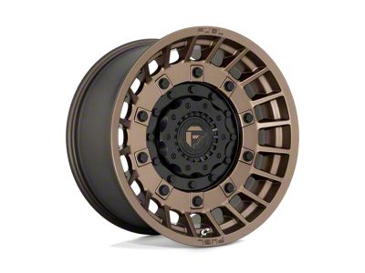 Fuel Wheels Militia Matte Bronze and Black Wheel; 20x10; -18mm Offset (22-25 Jeep Grand Cherokee WL)