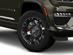 Fuel Wheels Octane Matte Black Wheel; 20x9; -12mm Offset (22-25 Jeep Grand Cherokee WL)