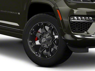 Fuel Wheels Octane Matte Black Wheel; 20x9; -12mm Offset (22-25 Jeep Grand Cherokee WL)