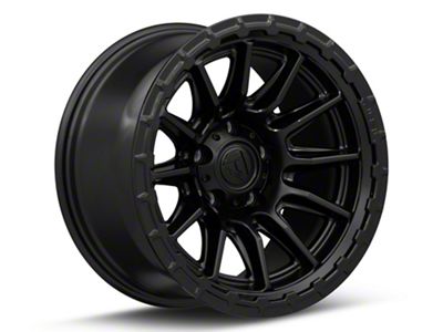Fuel Wheels Piston Blackout Wheel; 22x10; -18mm Offset (22-25 Jeep Grand Cherokee WL)