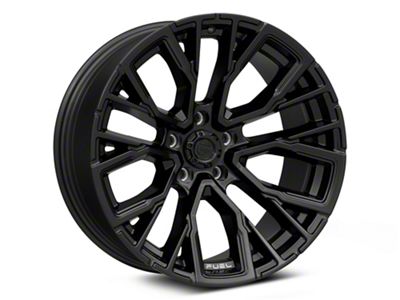 Fuel Wheels Rebar Blackout Wheel; 20x10; -18mm Offset (22-25 Jeep Grand Cherokee WL)