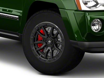 Fuel Wheels Rebel Matte Black Wheel; 17x9; 1mm Offset (05-10 Jeep Grand Cherokee WK, Excluding SRT8)