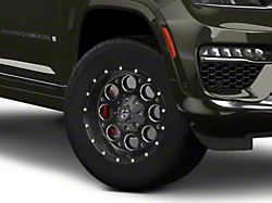 Fuel Wheels Revolver Matte Black Milled Wheel; 18x9; -12mm Offset (22-25 Jeep Grand Cherokee WL)