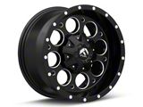 Fuel Wheels Revolver Matte Black Milled Wheel; 17x9; -12mm Offset (99-04 Jeep Grand Cherokee WJ)