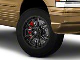 Fuel Wheels Sledge Gloss Black Milled Wheel; 17x9; 1mm Offset (93-98 Jeep Grand Cherokee ZJ)